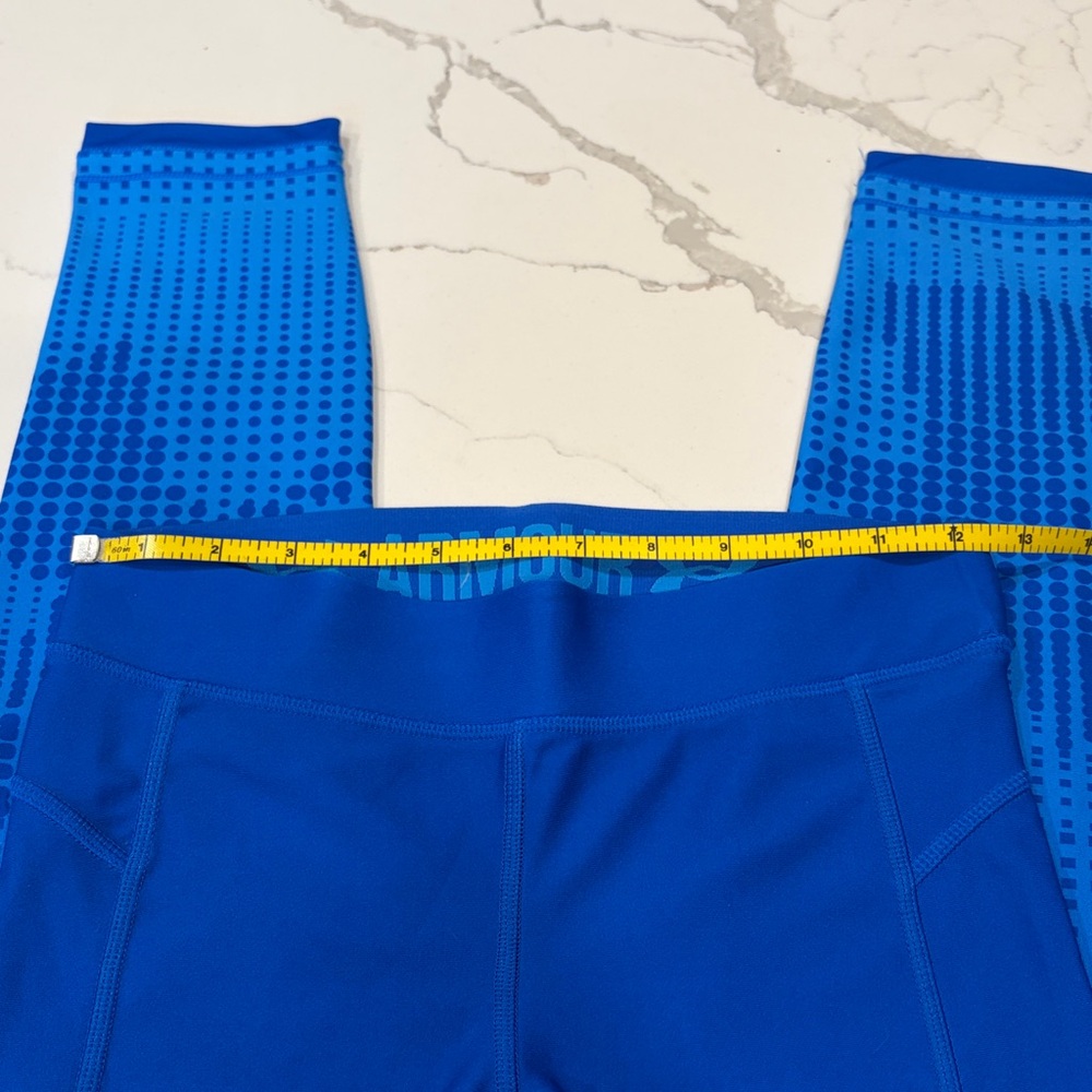 Under Armour Bright Blue Performance Leggings - image 4